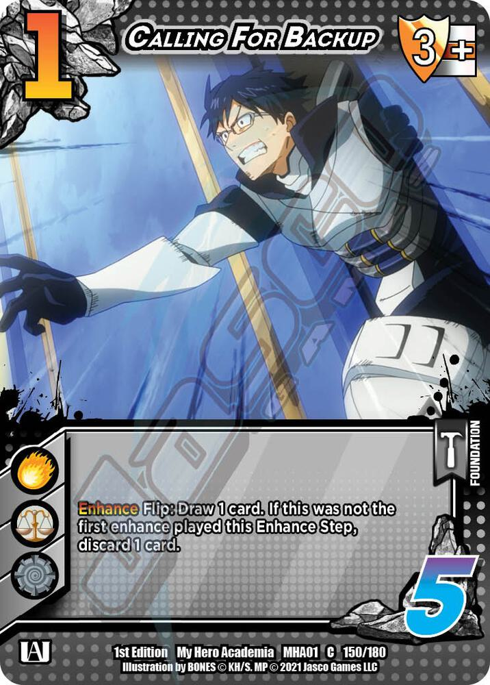 Calling for Backup [Series 1 Unlimited]