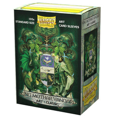 Dragon Shield: Standard 100ct Brushed Art Sleeves - King Mothar Vanguard (Classic)