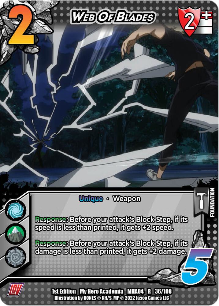 Web Of Blades [League of Villains Unlimited]