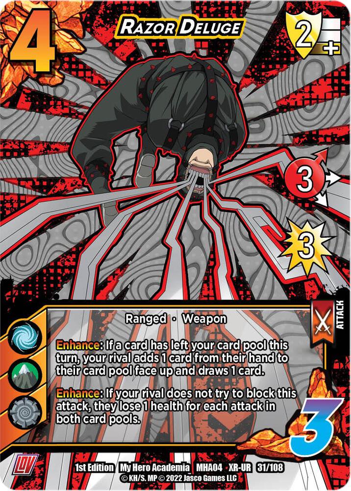 Razor Deluge (XR) [League of Villains Unlimited]