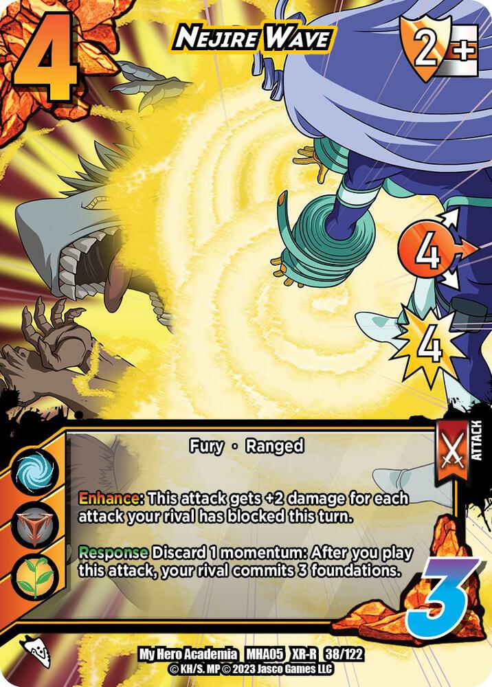 Nejire Wave (XR) [Undaunted Raid]