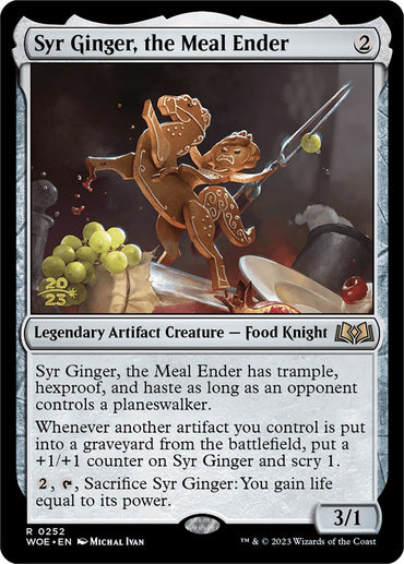 Syr Ginger, the Meal Ender [Wilds of Eldraine Prerelease Promos]