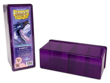 Dragon Shield: Four-Compartment Deck Box - Purple