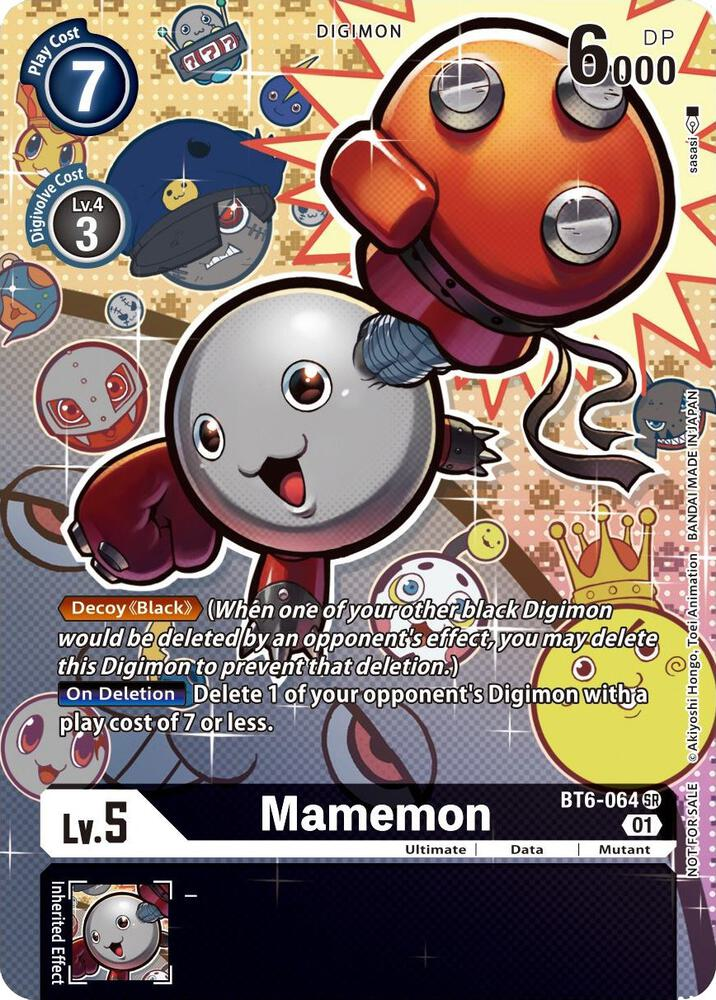 Mamemon [BT6-064] (Alternate Art) [Double Diamond]