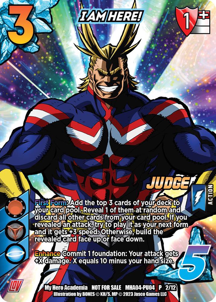 I AM HERE! (Judge) [League of Villains Unlimited]