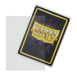 Dragon Shield: Standard 100ct Sleeves - Clear (Non-Glare Matte)