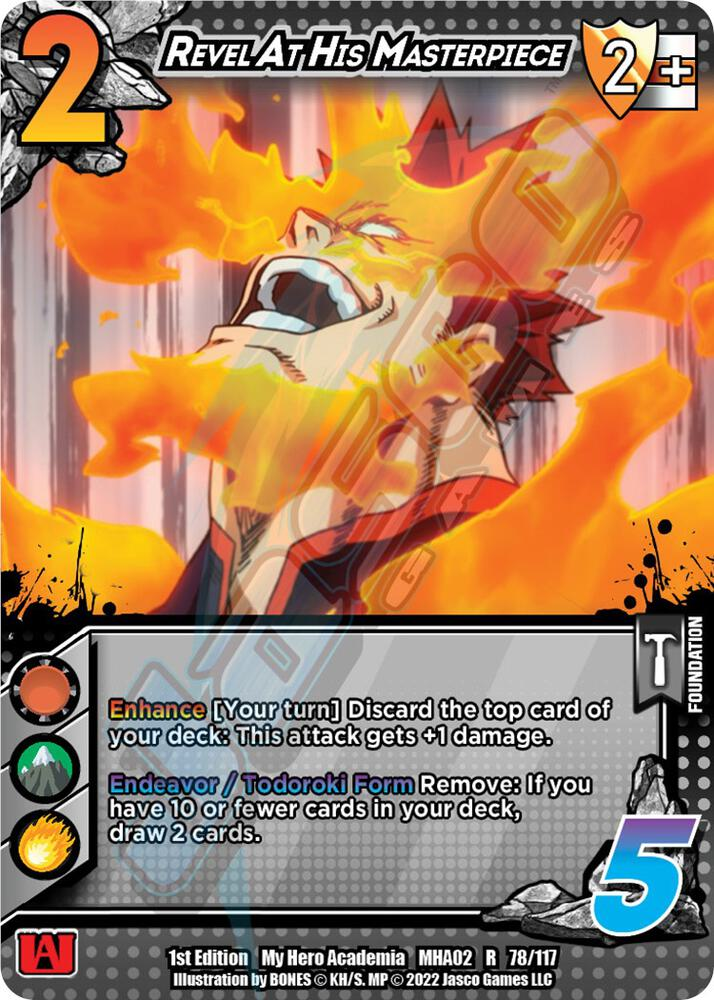 Revel At His Masterpiece [Crimson Rampage]