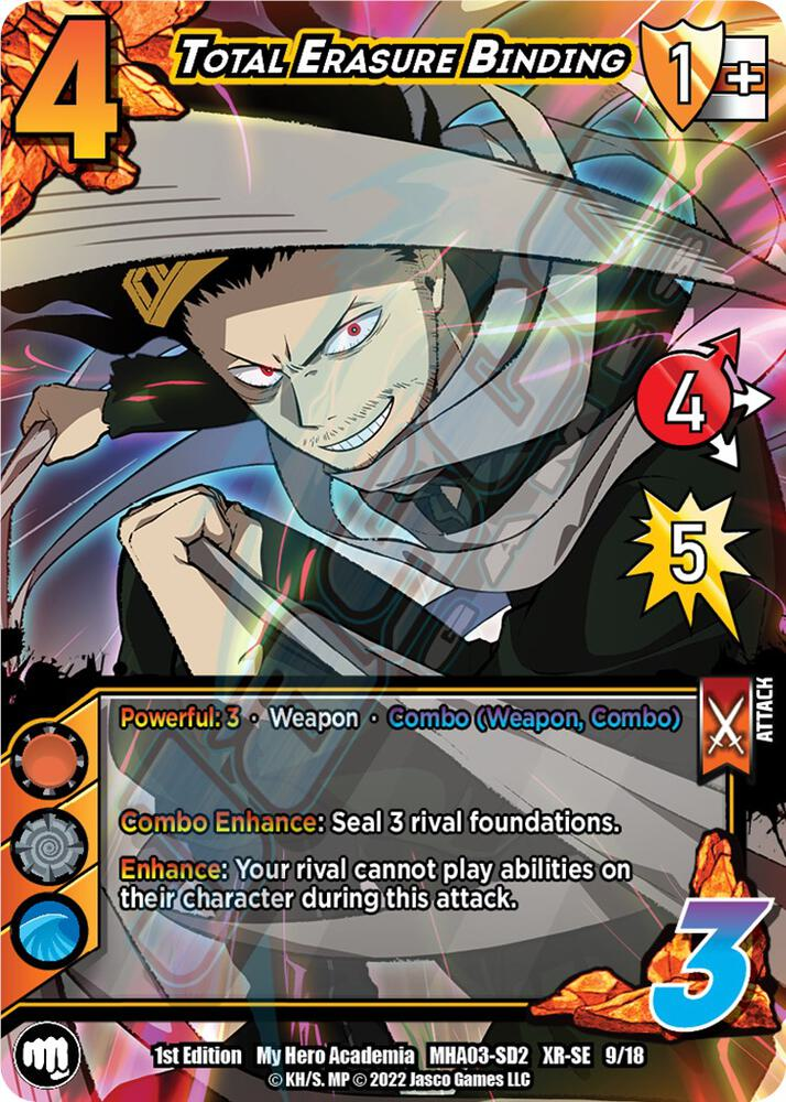 Total Erasure Binding [Eraser Head Clash Deck XR]