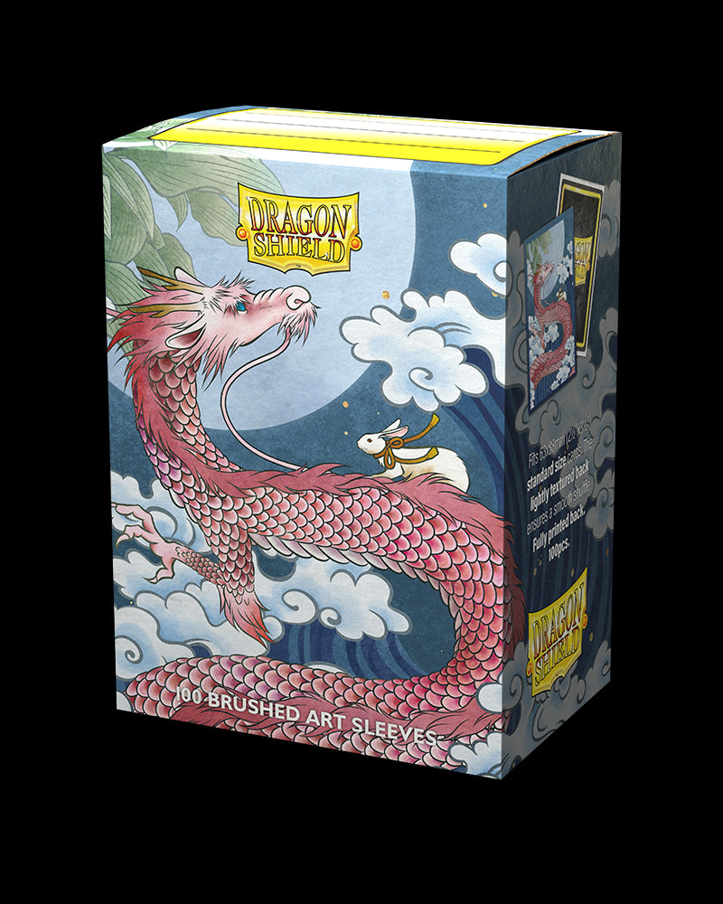 Dragon Shield: Standard 100ct Brushed Art Sleeves - Water Rabbit (2023)