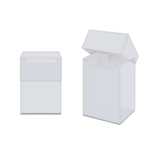 Ultra Pro: Solid Deck Box - Clear