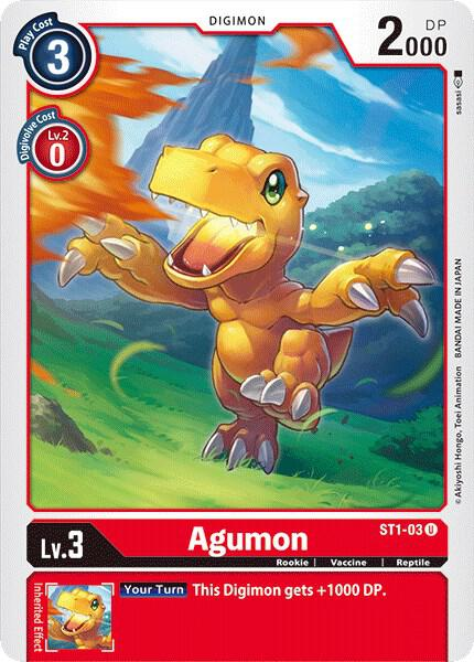 Agumon [ST1-03] [Starter Deck: Gaia Red]
