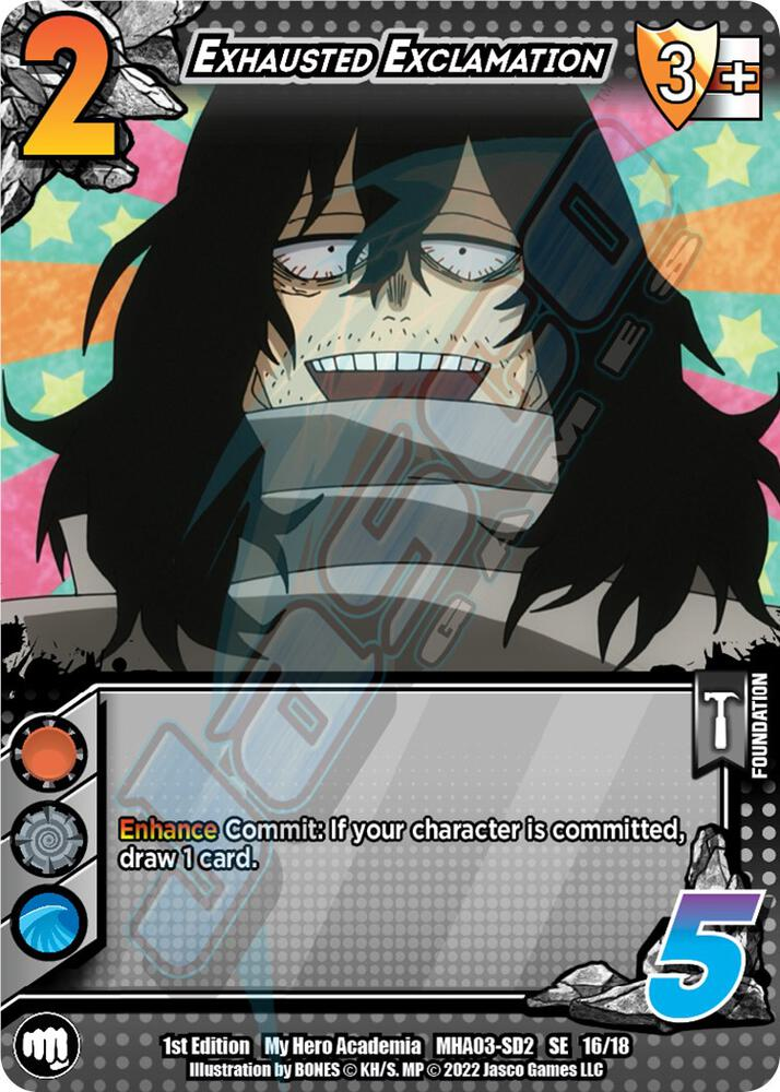 Exhausted Exclamation [Eraser Head Clash Deck]