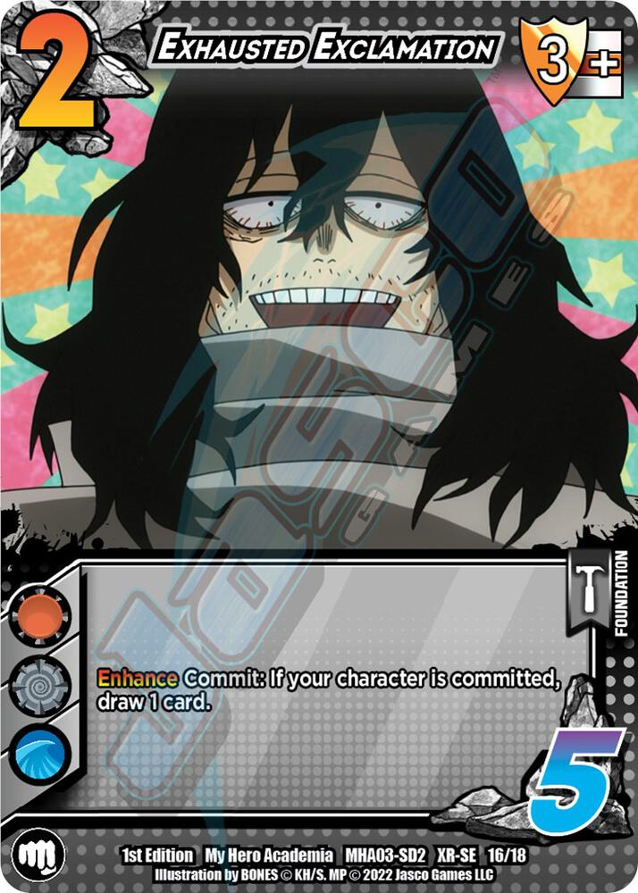 Exhausted Exclamation [Eraser Head Clash Deck XR]
