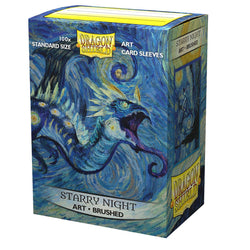 Dragon Shield: Standard 100ct Brushed Art Sleeves - Starry Night