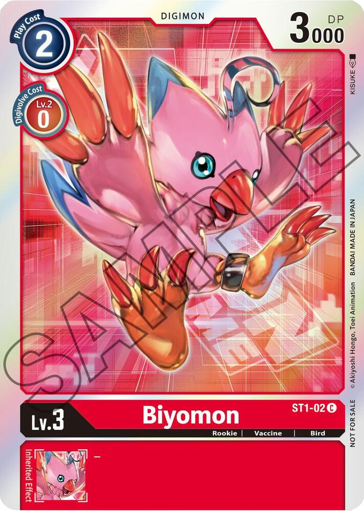 Biyomon [ST1-02] (Event Pack) [Starter Deck: Gaia Red Promos]