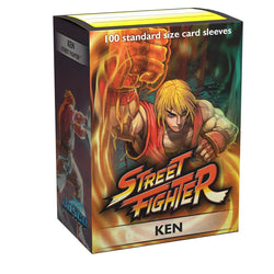 Dragon Shield: Standard 100ct Art Sleeves - Street Fighter (Ken)