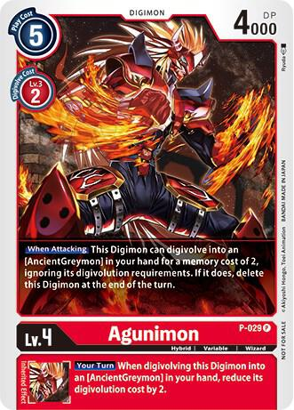 Agunimon [P-029] [Revision Pack Cards]