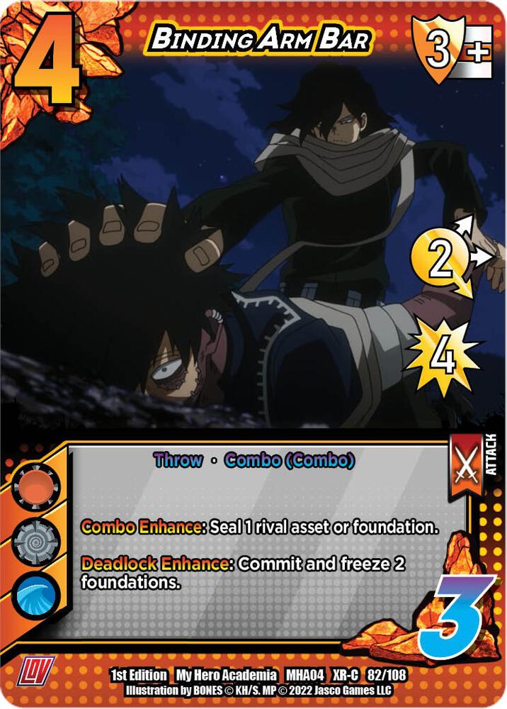 Binding Arm Bar (XR) [League of Villains]