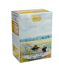 Dragon Shield: Standard 100ct Art Sleeves - Poppy Field (Classic)