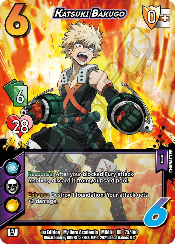 Katsuki Bakugo [Series 1 XR Unlimited]