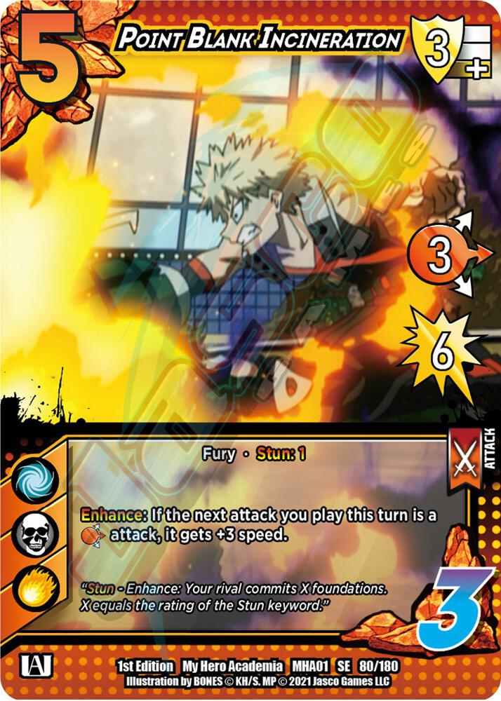 Point Blank Incineration [Series 1 Unlimited]