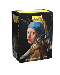 Dragon Shield: Standard 100ct Brushed Art Sleeves - Girl with a Pearl Earring