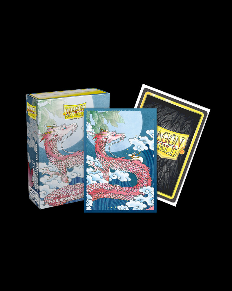 Dragon Shield: Japanese Size 60ct Brushed Art Sleeves - Water Rabbit (2023)