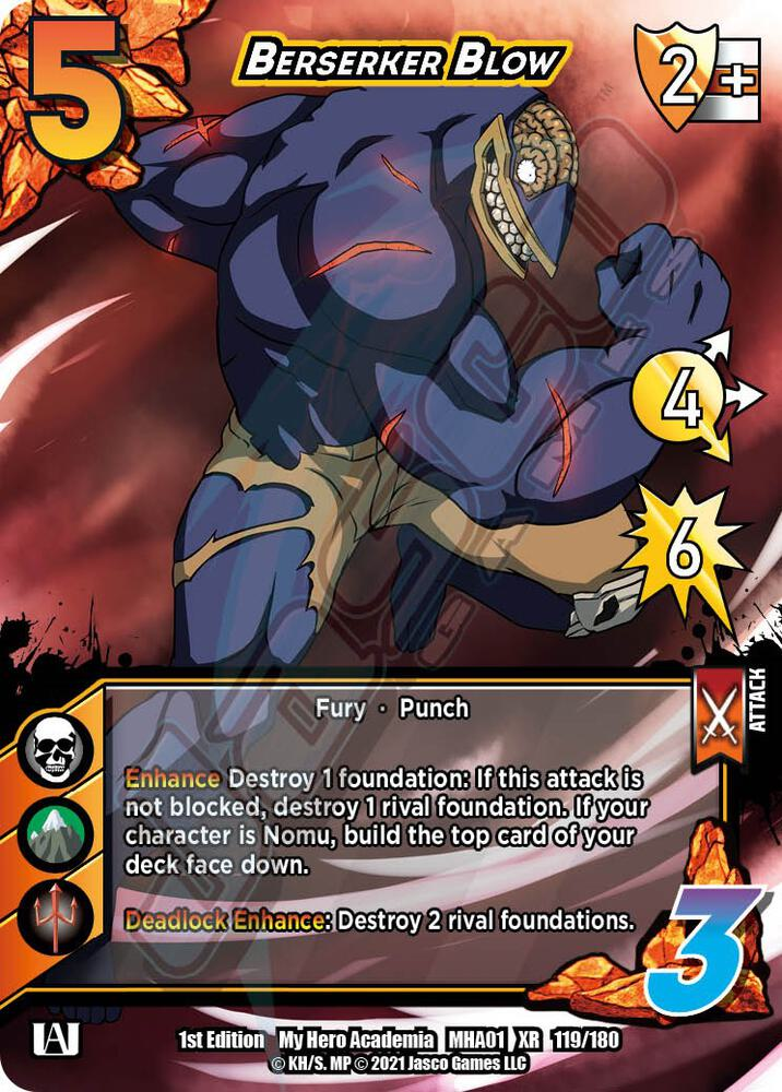 Berserker Blow [Series 1 XR Unlimited]