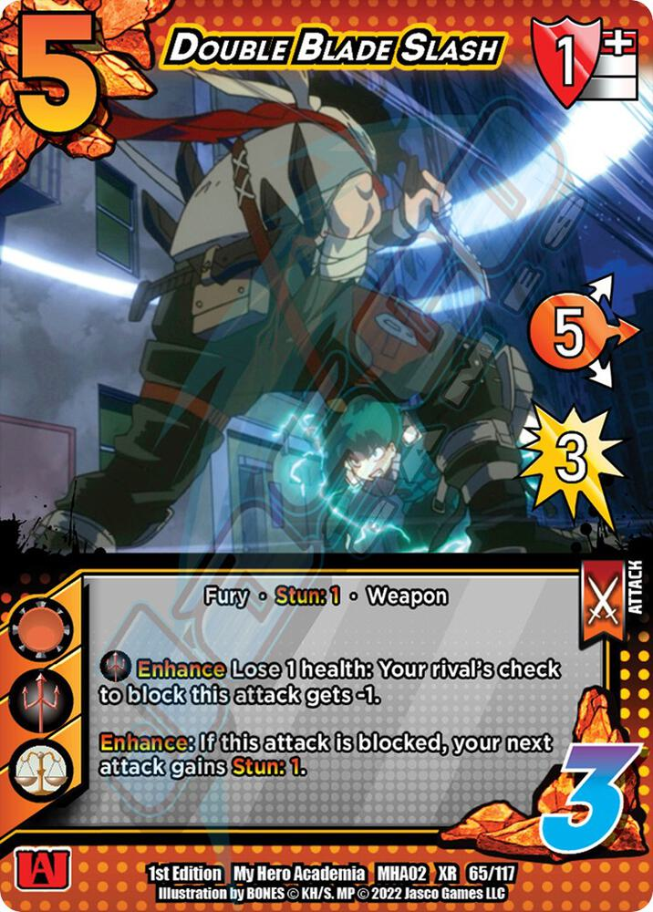 Double Blade Slash [Crimson Rampage XR]