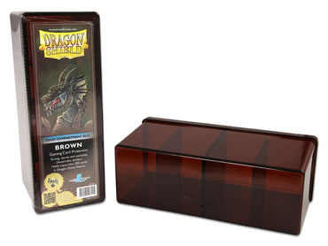 Dragon Shield: Four-Compartment Deck Box - Brown