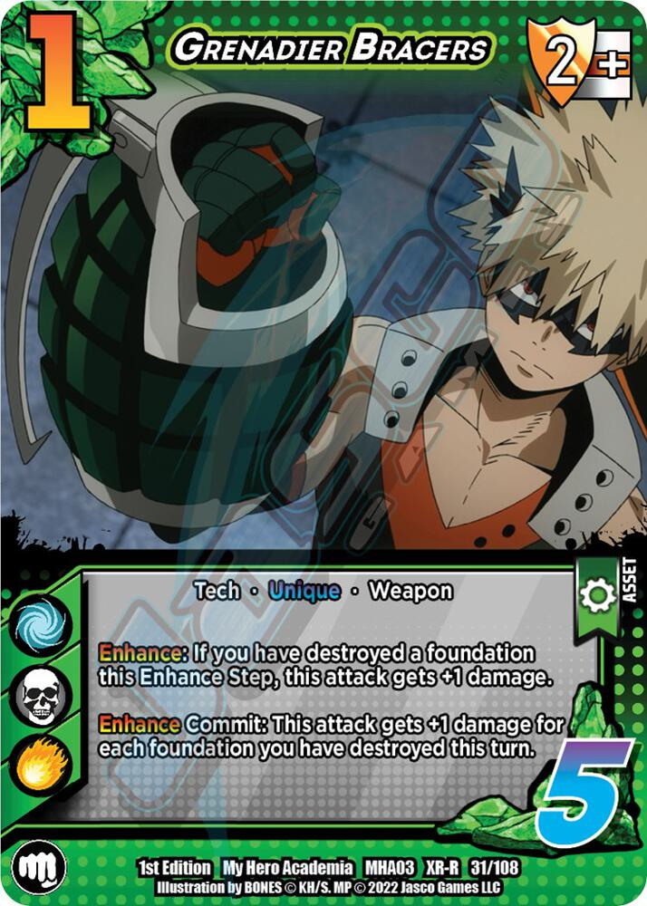 Grenadier Bracers [Heroes Clash XR]