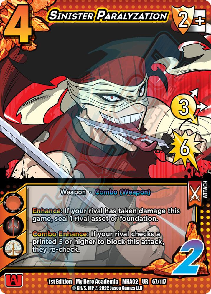 Sinister Paralyzation [Crimson Rampage]