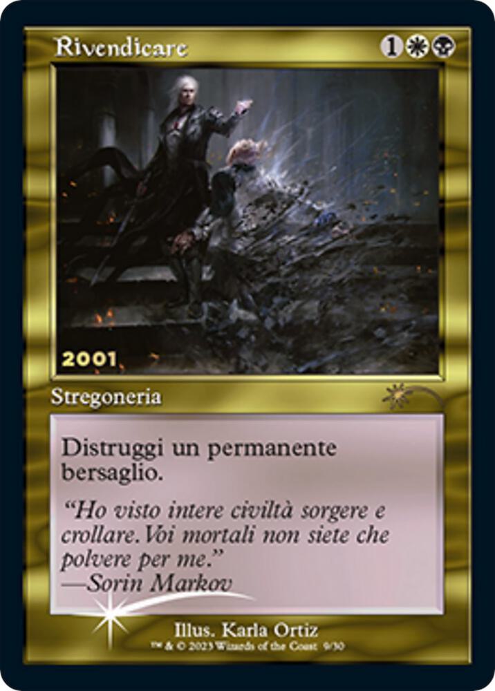 Rivendicare (Vindicate) [30th Anniversary Promos]