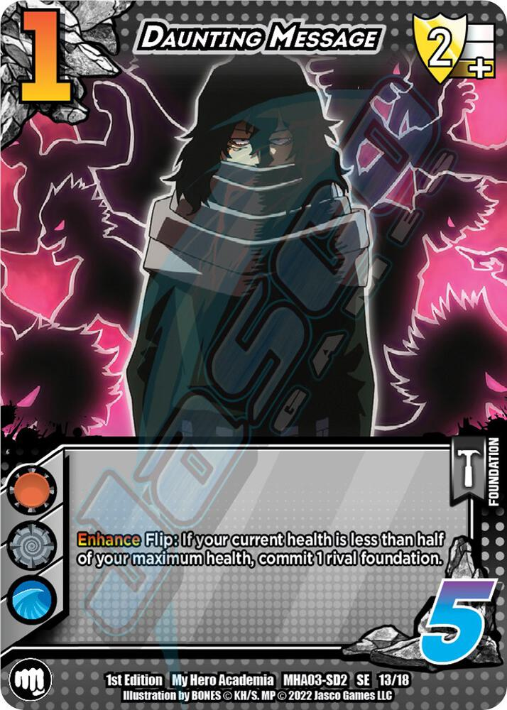 Daunting Message [Eraser Head Clash Deck]