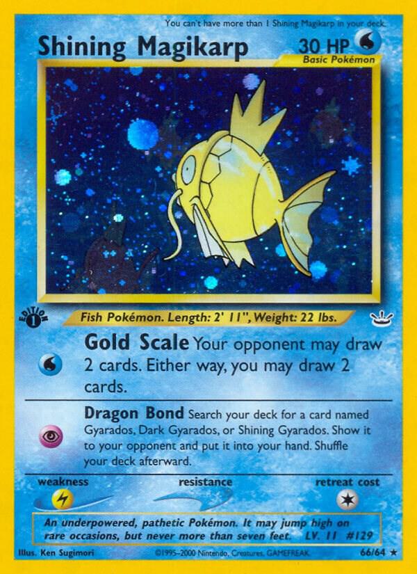 Shining Magikarp (66/64) [Neo Revelation Unlimited]