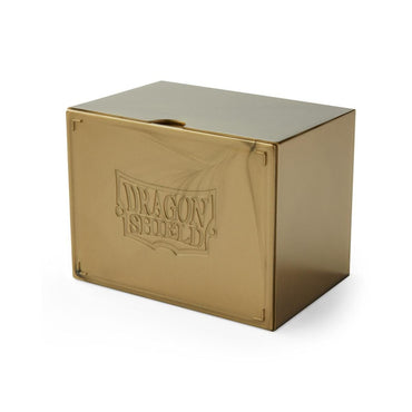 Dragon Shield: Strongbox - Gold (Gaming Box)