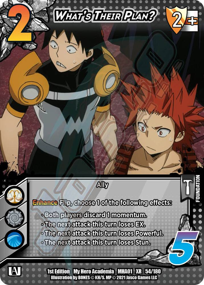 What's Their Plan? [Series 1 XR Unlimited]