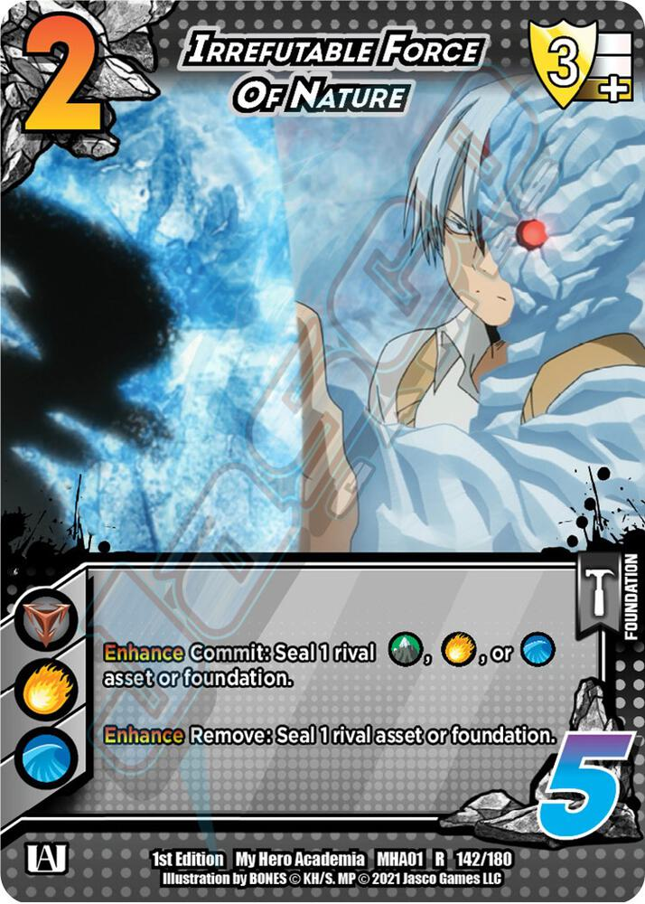 Irrefutable Force of Nature [Series 1 Unlimited]