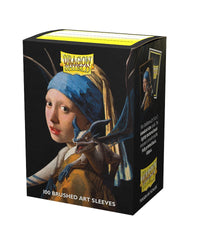 Dragon Shield: Standard 100ct Brushed Art Sleeves - Girl with a Pearl Earring