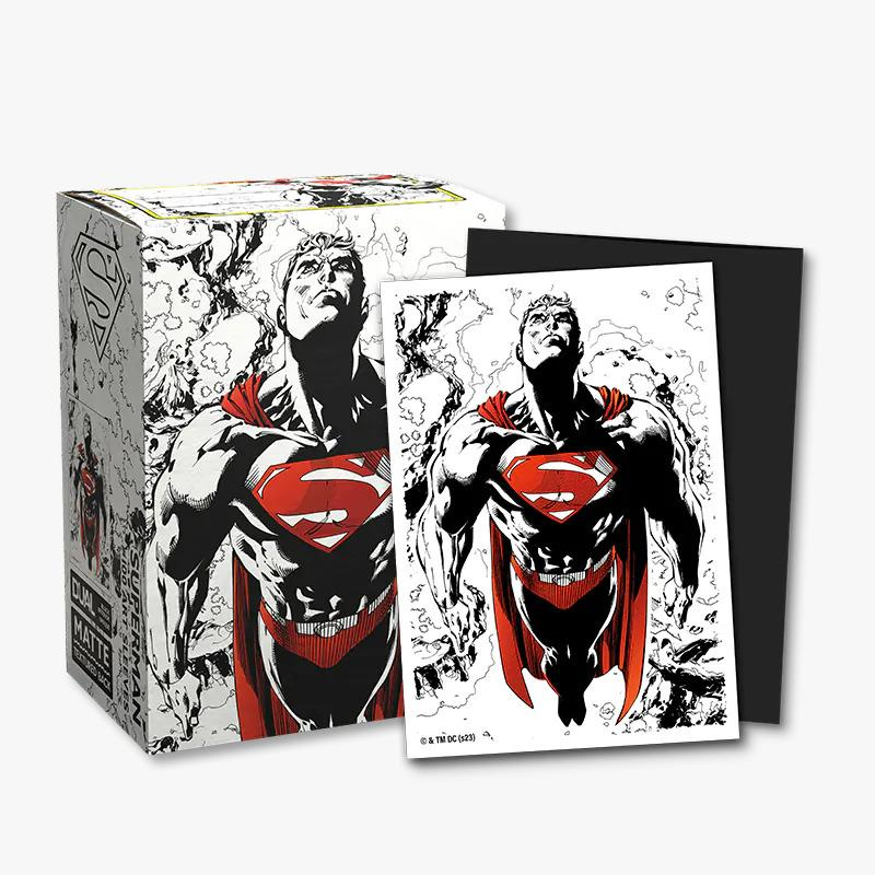 Dragon Shield: Standard 100ct Art Sleeves - Superman Core (Dual Matte)