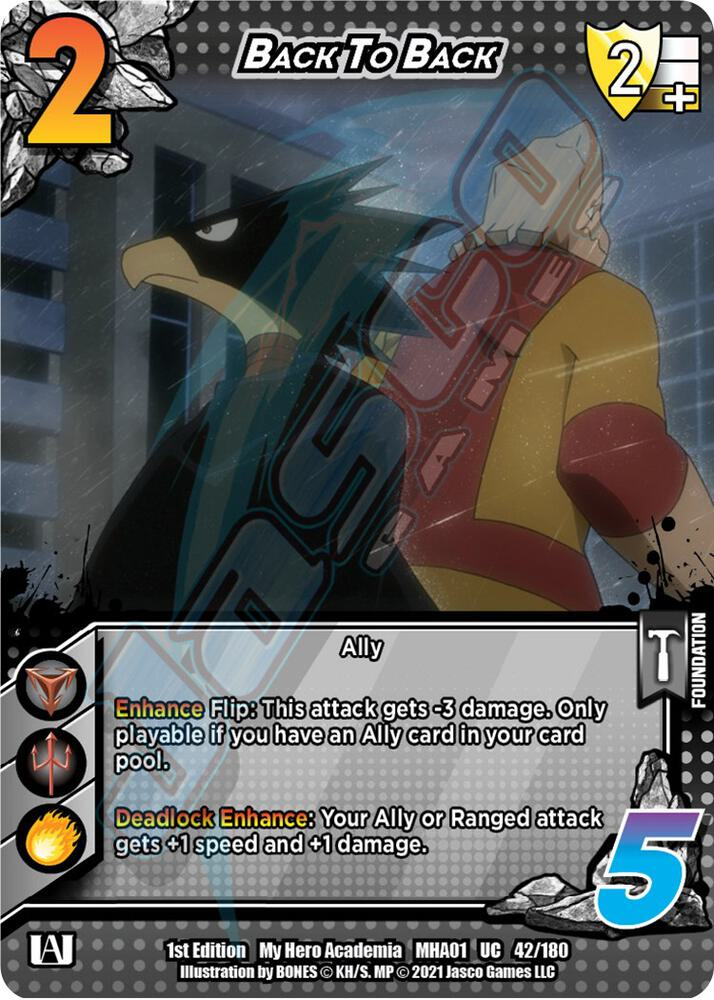 Back to Back [Series 1 Unlimited]
