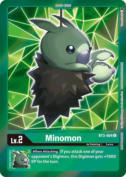 Minomon [BT3-004] (Event Pack 2) [Release Special Booster Ver.1.5]