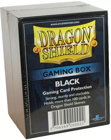 Dragon Shield: Strongbox - Black (Gaming Box)