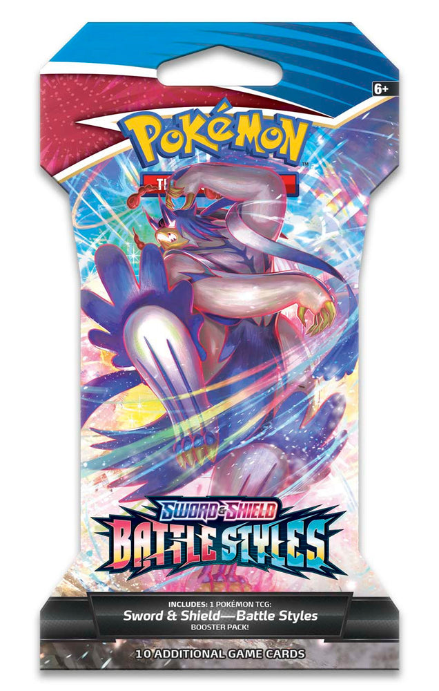 Sword & Shield: Battle Styles - Sleeved Booster Pack (Single Strike Urshifu V)