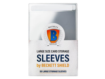 Beckett Shield: Card Holder - Semi Ridge Large (50-Pack)