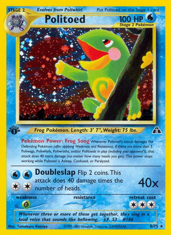 Politoed (8/75) [Neo Discovery Unlimited]