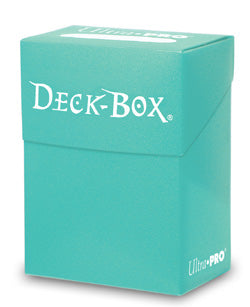 Ultra Pro: Solid Deck Box - Aqua 84228