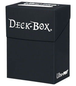 Ultra Pro: Solid Deck Box - Black 81453