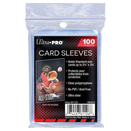 Ultra Pro: Soft Sleeve - 100Ct 81126